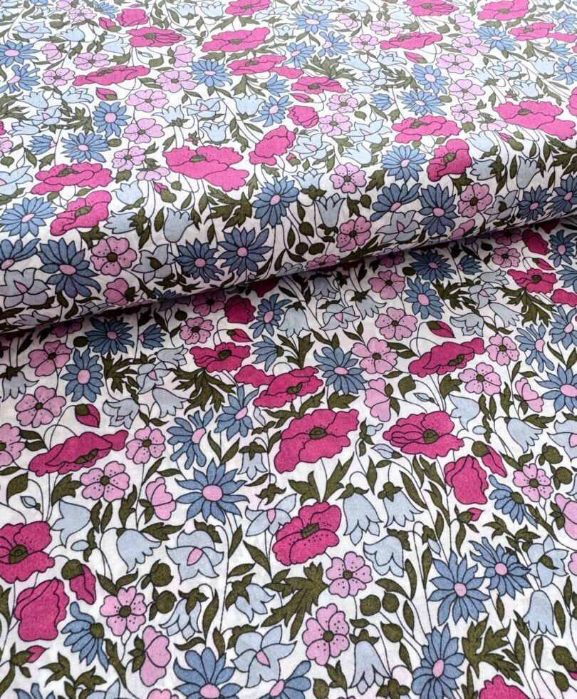 Liberty Fabric Poppy and Daisy R