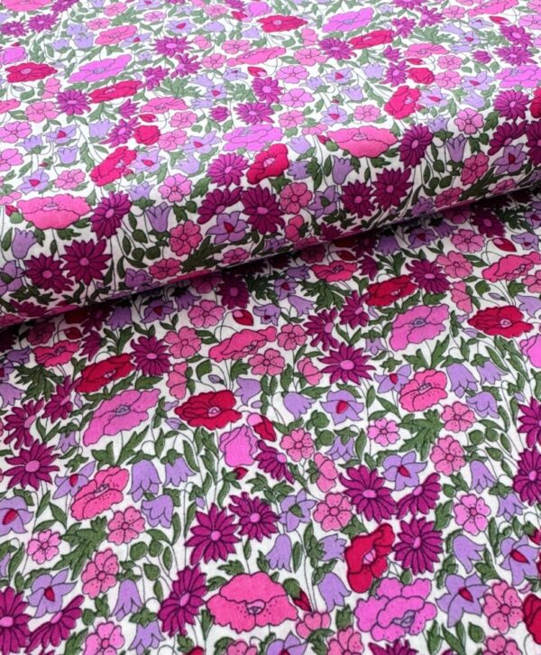 Liberty Fabric Poppy Forest C