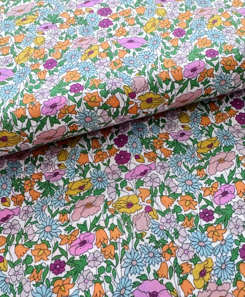 Liberty Fabric Poppy Forest A
